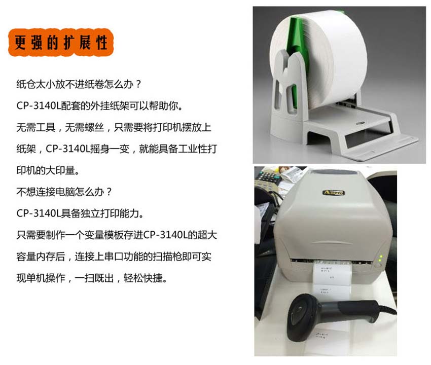 Argox立象CP-3140系列高清桌面型打印機(jī)特點(diǎn)